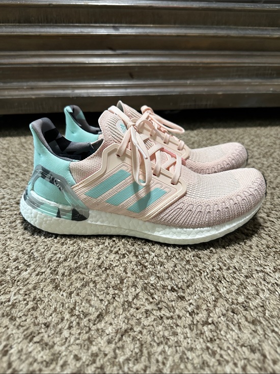 adidas Shoes - adidas ultraboost 20 pink tint frost mint size 9 Women nwot
